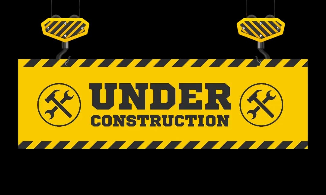 website under under construction